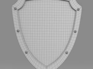 medieval shield 3D Model