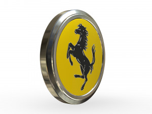 ferrari logo 3D मॉडल