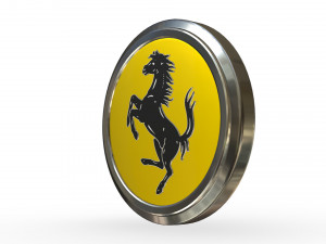 ferrari logo 3D मॉडल