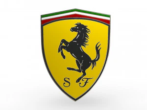 ferrari logosu 3D Model
