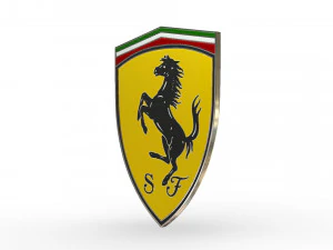 ferrari logo 3D Model