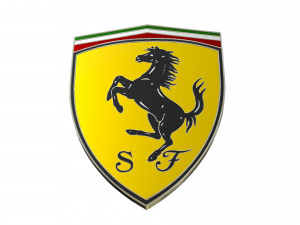 ferrari logo 3Dモデル