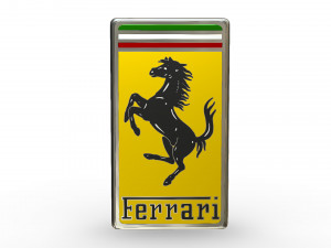 ferrari logo Modello 3D