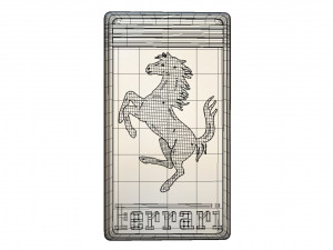 ferrari logo Modello 3D