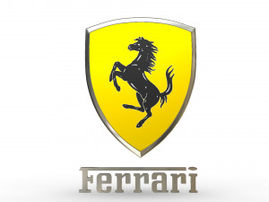 ferrari logo 3D मॉडल