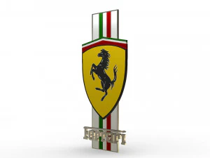 ferrari logo 3D Model