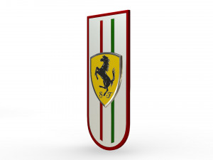 ferrari logo 3D Model