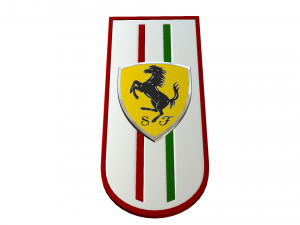 ferrari logo 3D Model