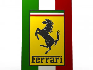 ferrari logo 3D Модель