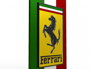 ferrari logo 3D Model