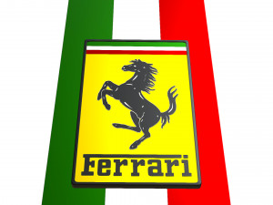 ferrari logo 3D Модель
