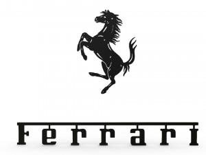 ferrari logo Modelo 3D