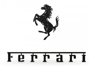 logo ferrari Model 3D