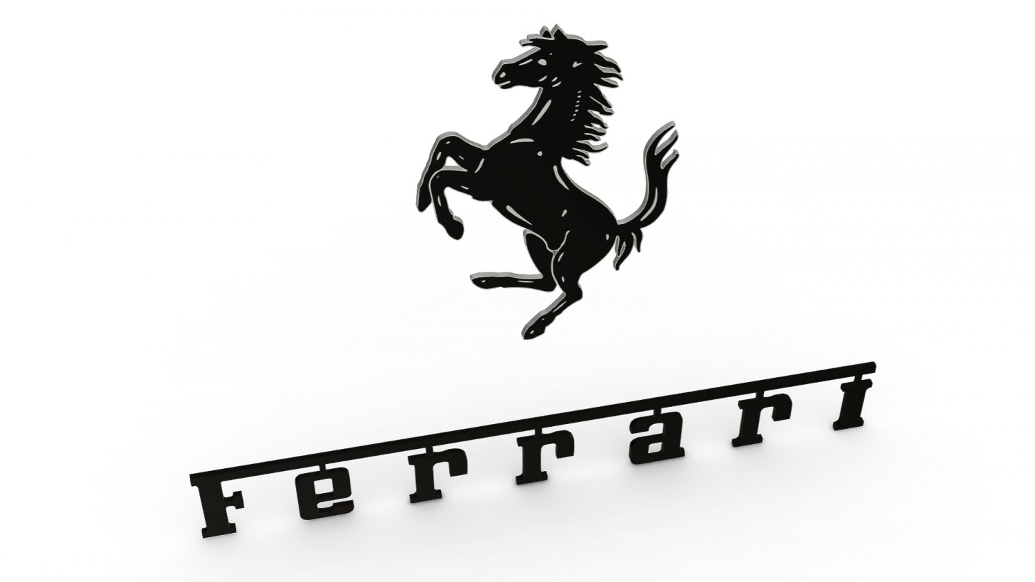 Ferrari logo 3d