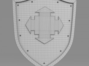 shield Model 3D