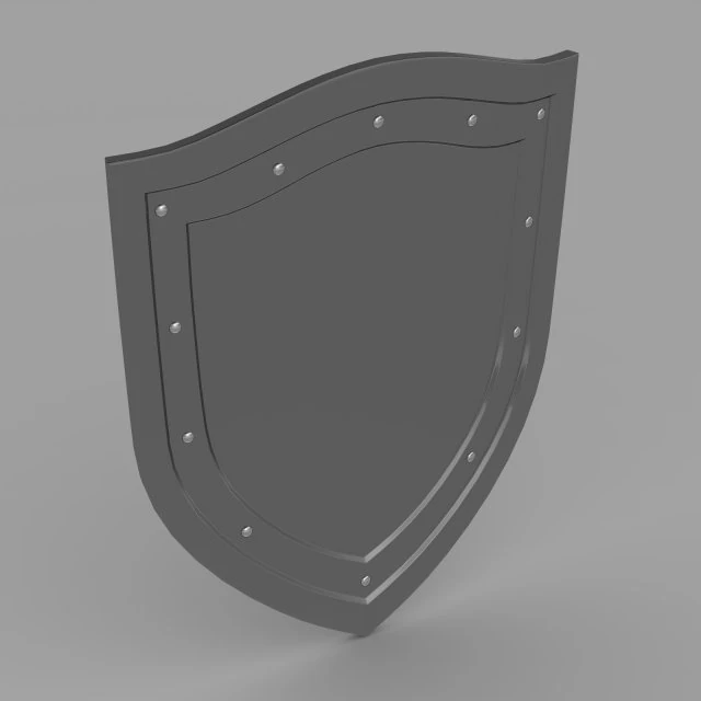 shield 3D Model .c4d .max .obj .3ds .fbx .stl .blend 