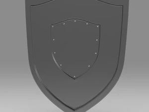 방패 3D 모델