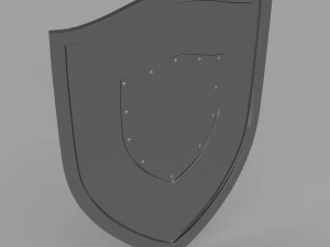 방패 3D 모델