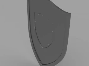 방패 3D 모델