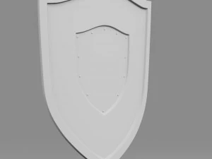 방패 3D 모델