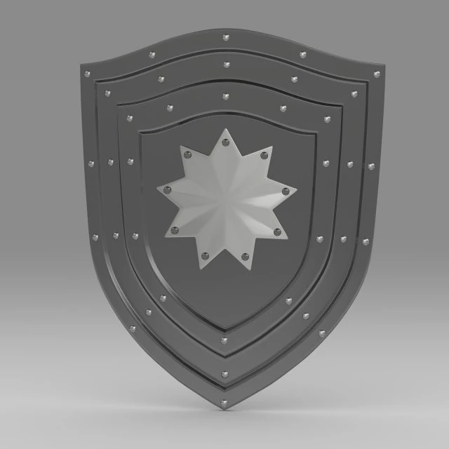 shield 3D Model .c4d .max .obj .3ds .fbx .stl .blend 