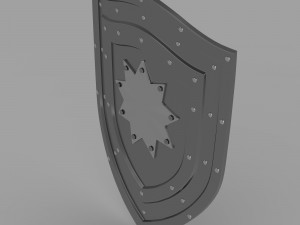 shield Model 3D