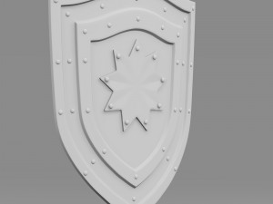 shield Model 3D
