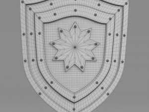 shield Model 3D