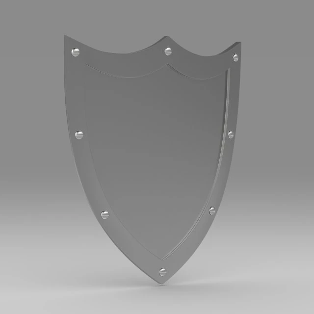 방패 3D 모델 .c4d .max .obj .3ds .fbx .stl .blend 