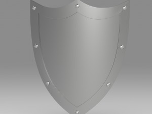 shield 3D 模型