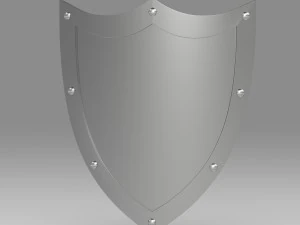 방패 3D 모델