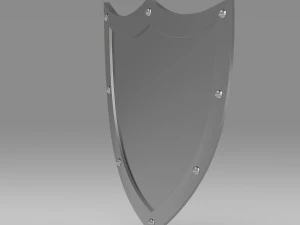 방패 3D 모델