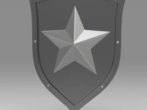 방패 3D 모델