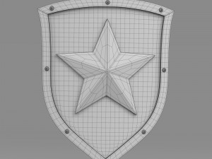 shield Model 3D
