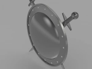 shield and sword 3D Model