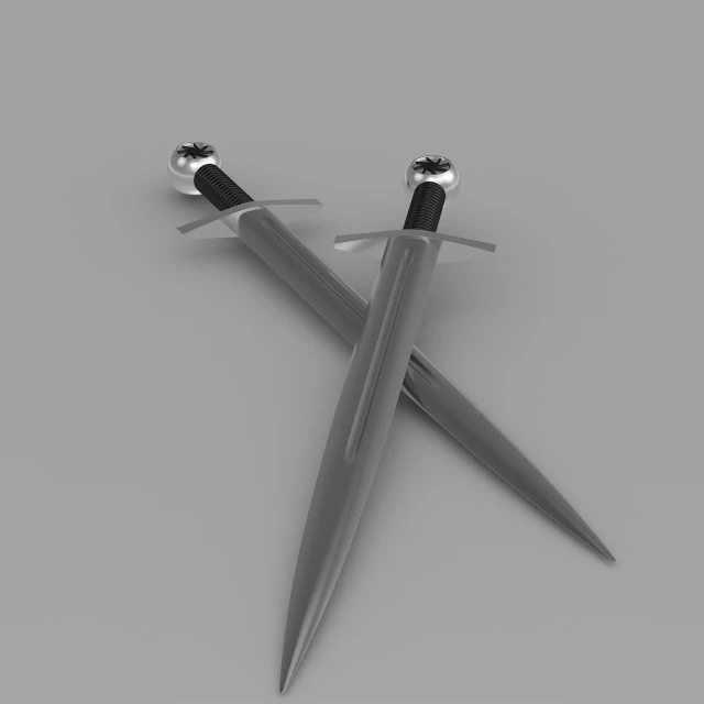 sword 3D Model .c4d .max .obj .3ds .fbx .stl .blend 