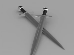 меч 3D Модель