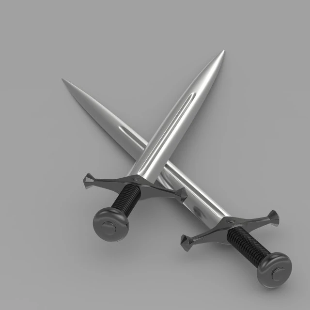 Schwert 3D Modell .c4d .max .obj .3ds .fbx .stl .blend 