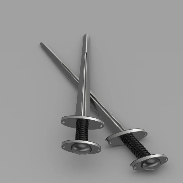 espada Modelo 3D .c4d .max .obj .3ds .fbx .stl .blend 