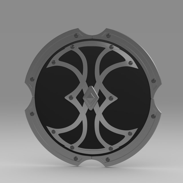 shield 3D Model .c4d .max .obj .3ds .fbx .stl .blend 