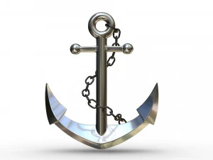 &acirc;ncora Modelo 3D