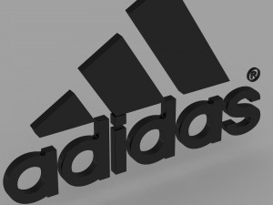 adidas logo Modèle 3D