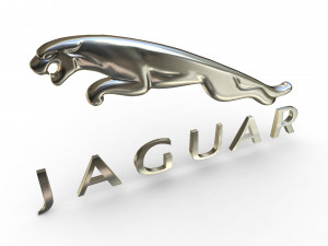jaguar logo Model 3D