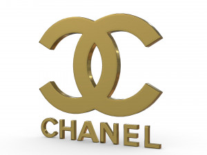 chanel logo 3D Model