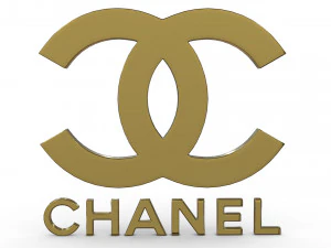 logo chanel Modèle 3D