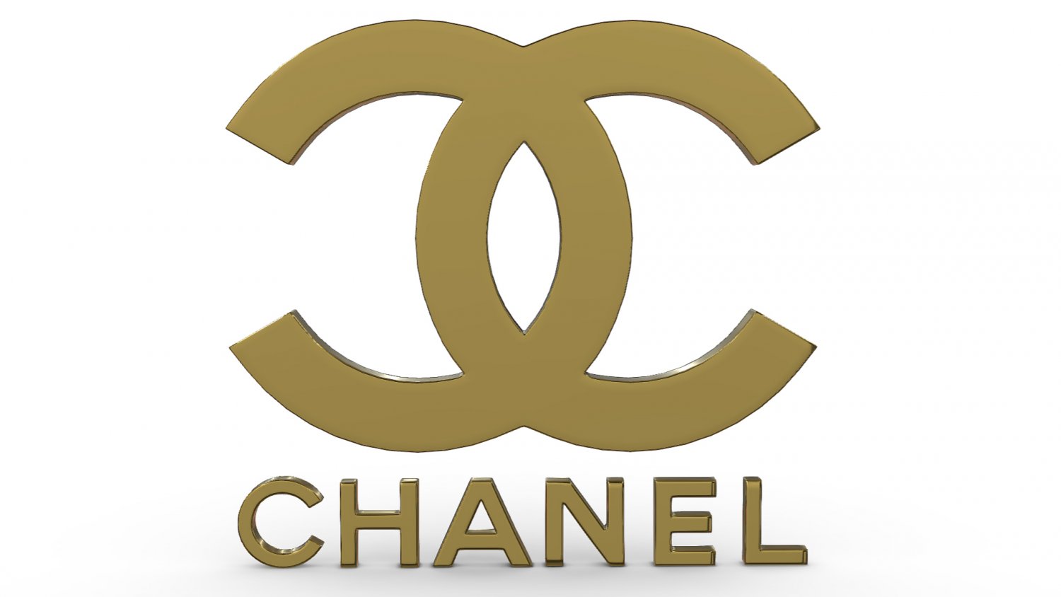 chanel logo 3D Model