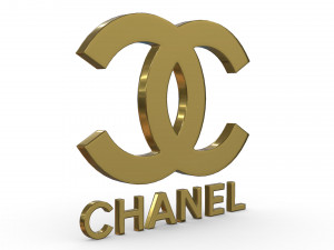 chanel logo 3D Модель