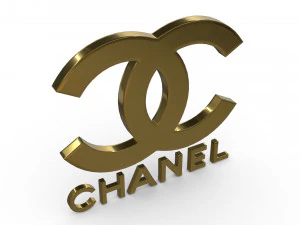 logo chanel Modèle 3D