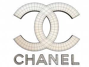 chanel logo 3D Модель