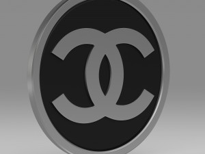 chanel logo 3D Model